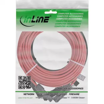 Vidutinės įtampos kabelis InLine 95412 Raudonas Juodas 1500V 12,5m