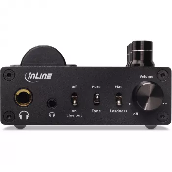 InLine AmpUSB-EQ Hi-Res Audio HiFi DSD USB DAC