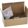 InLine 24 prievadų Keystone RJ45 lizdų rinkinys Slim SNAP-In Cat.6A su integruotu kabelio užveržimo dirželiu (B-76202P)