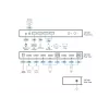 ATEN CS742H 2 prievadų USB 4K HDMI dviejų monitorių KVM jungiklis (su kabeliais)