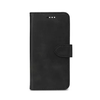 Dėklas-piniginė eSTUFF ES67110011-BULK, skirtas iPhone 17 Pro Max, juodas, 3 kortelių kišenės