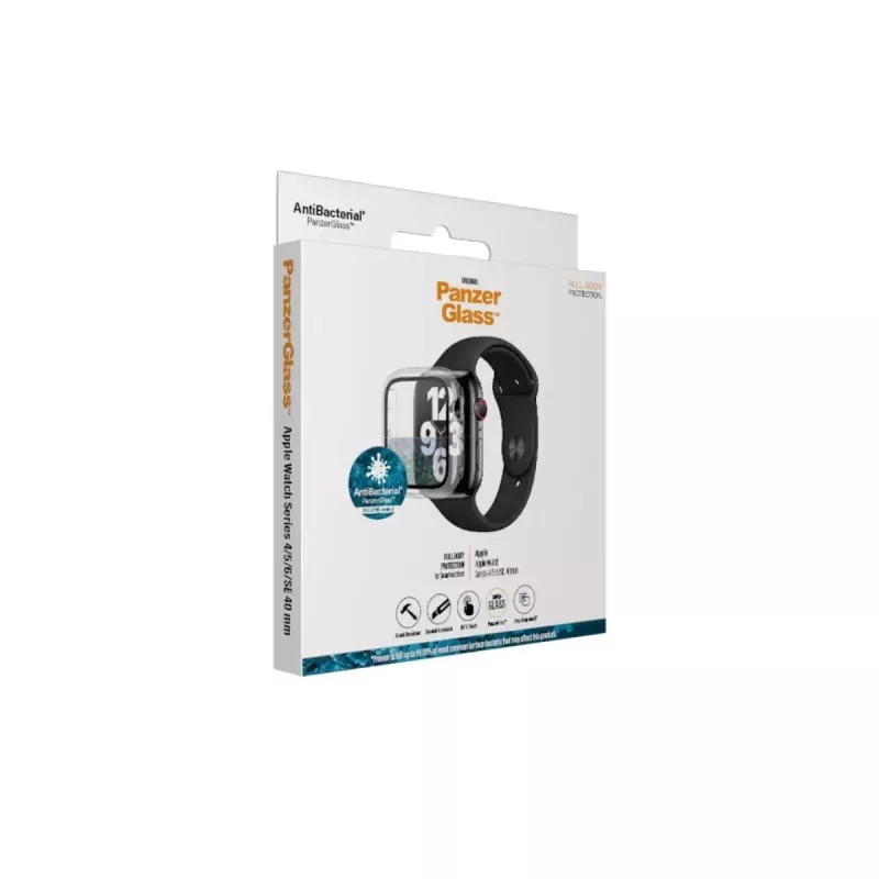 PanzerGlass® Viso korpuso dėklas permatomas Apple Watch Series SE 3 | 6 | 5 | 4 | 40mm