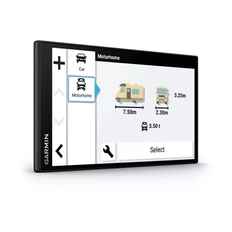 Navigatorius Garmin Camper 795 Fiksuotas 17.8 cm TFT Liečiamasis Ekranas 32 GB Juodas