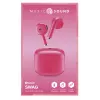 Ausinės „Music Sound Swag SWAG“ – kapsulinės TWS Bluetooth ausinės (rožinės spalvos)