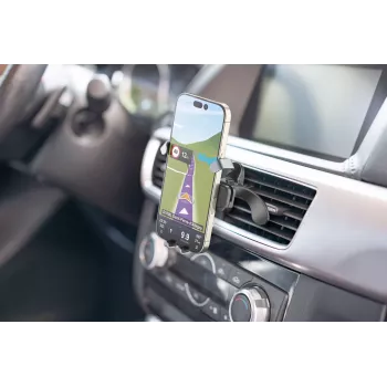 Cellularline Slide Fit – universalus laikiklis išmaniajam telefonui automobilyje su lengvu įdėjimu
