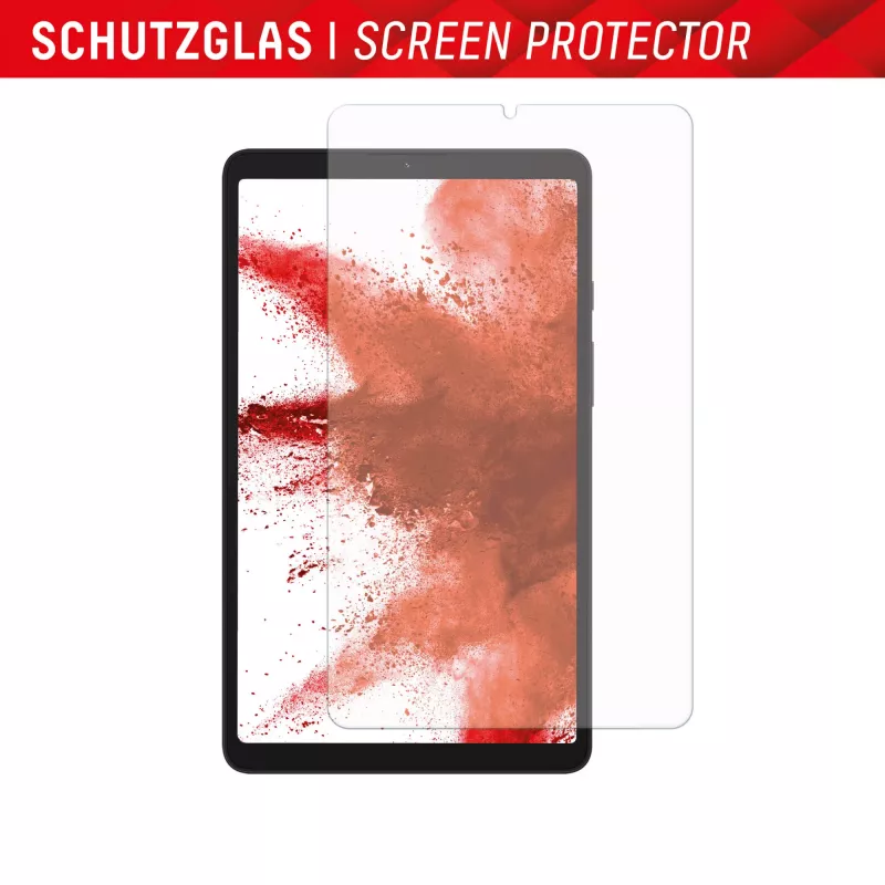 Displex Tablet Glass (9H) Samsung Galaxy Tab A11/A9, Eco montavimo rėmelis, nedūžtantis
