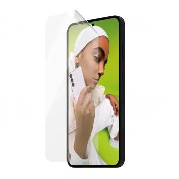 PanzerGlass ® ECO MATRIX ekrano apsauga su D3O® Samsung Galaxy S24+ | Itin platus prigludimas su AlignerKit