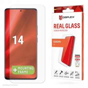 Displex Screen Protector (10H), skirtas Xiaomi 14, Eco montavimo rėmelis, atsparus įbrėžimams