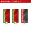Displex Screen Protector (10H), apsauginis stiklas, skirtas Xiaomi Redmi Note 13 4G/13 Pro 4G, su Eco montavimo rėmeliu, atsparus įbrėžimams