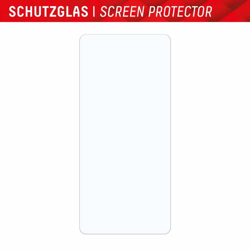 Displex Screen Protector (10H), apsauginis stiklas, skirtas Xiaomi Redmi Note 13 4G/13 Pro 4G, su Eco montavimo rėmeliu, atsparus įbrėžimams