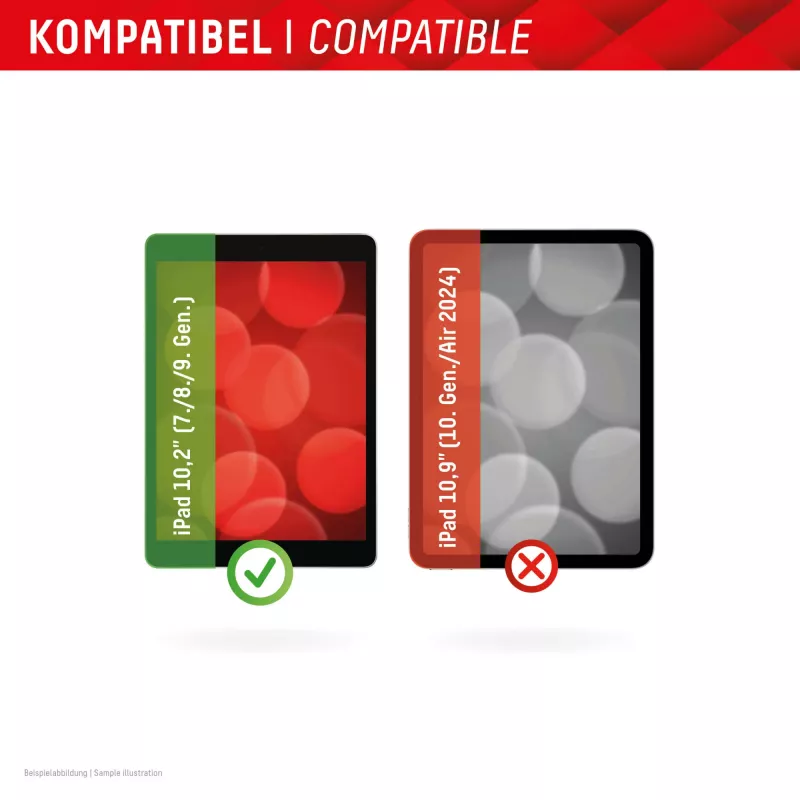 Displex TABLET PRIVACY SAFE nuimamas dvipusis privatumo filtras, skirtas iPad 10,2 inch (7./8./9. kartos)