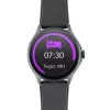 Cellularline ION PRO Round Bluetooth® išmanusis laikrodis su programėle, 3.51 cm (1.38 colio) TFT jutiklinis ekranas, juodas