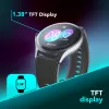 Cellularline ION PRO Round Bluetooth® išmanusis laikrodis su programėle, 3.51 cm (1.38 colio) TFT jutiklinis ekranas, juodas