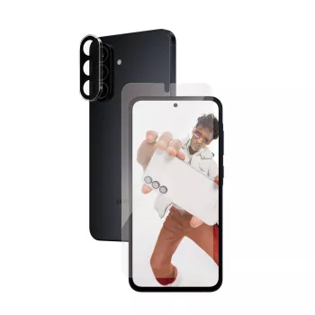 PanzerGlass SAFE. by ® 2-in-1 komplektas Samsung Galaxy A56 5G atsparus įbrėžimams ir smūgiams