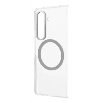 Skaidrus dėklas Samsung Galaxy Z Fold7 su magnetiniu laikikliu
