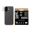 PanzerGlass SAFE fotoaparato objektyvo apsauga iPhone 17 16 16 Plus, permatoma, atspari įbrėžimams ir smūgiams