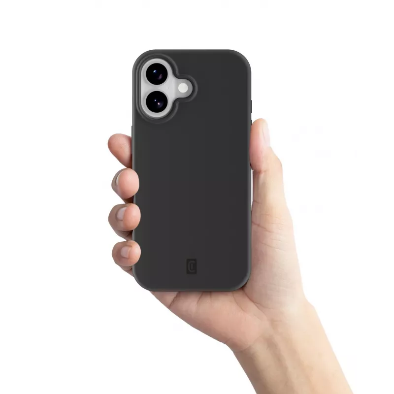 Cellularline Sensation dėklas iPhone 17 – itin minkštas silikoninis dėklas su soft-touch apdaila