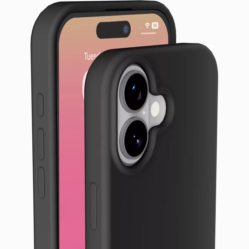 Cellularline Sensation dėklas iPhone 17 – itin minkštas silikoninis dėklas su soft-touch apdaila