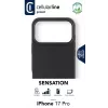Cellularline Sensation dėklas iPhone 17 Pro – itin minkštas silikoninis dėklas su Soft-Touch apdaila