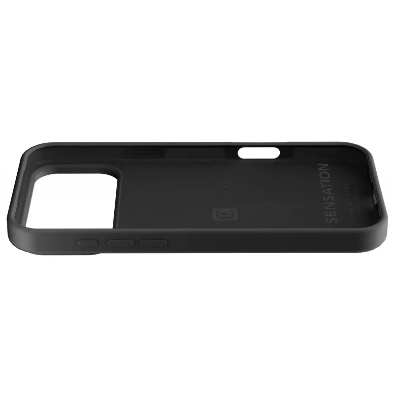 Cellularline Sensation dėklas iPhone 17 Pro – itin minkštas silikoninis dėklas su Soft-Touch apdaila