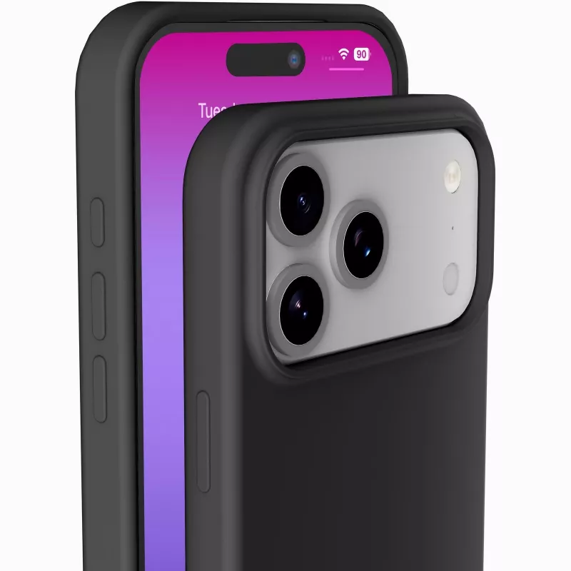 Cellularline Sensation dėklas iPhone 17 Pro – itin minkštas silikoninis dėklas su Soft-Touch apdaila