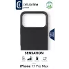 Cellularline Sensation – itin minkštas silikoninis dėklas, skirtas iPhone 17 Pro Max, su Soft-Touch apdaila