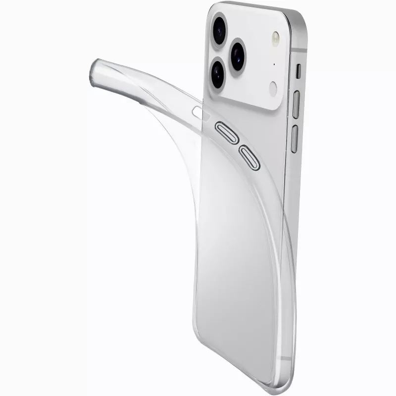 Cellularline Fine - iPhone 17 Pro, Dangtelis, Apple, iPhone 17 Pro, 16 cm (6,3 colio), Skaidrus