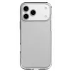 Cellularline Clear Protect kietas dėklas iPhone 17 Pro su guminiais kraštais