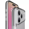 Cellularline Clear Protect kietas dėklas iPhone 17 Pro su guminiais kraštais