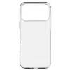 Cellularline Clear Protect kietas dėklas iPhone 17 Pro su guminiais kraštais