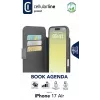 Cellularline Book Agenda dėklas iPhone Air su magnetiniu užsegimu, dirbtinė oda