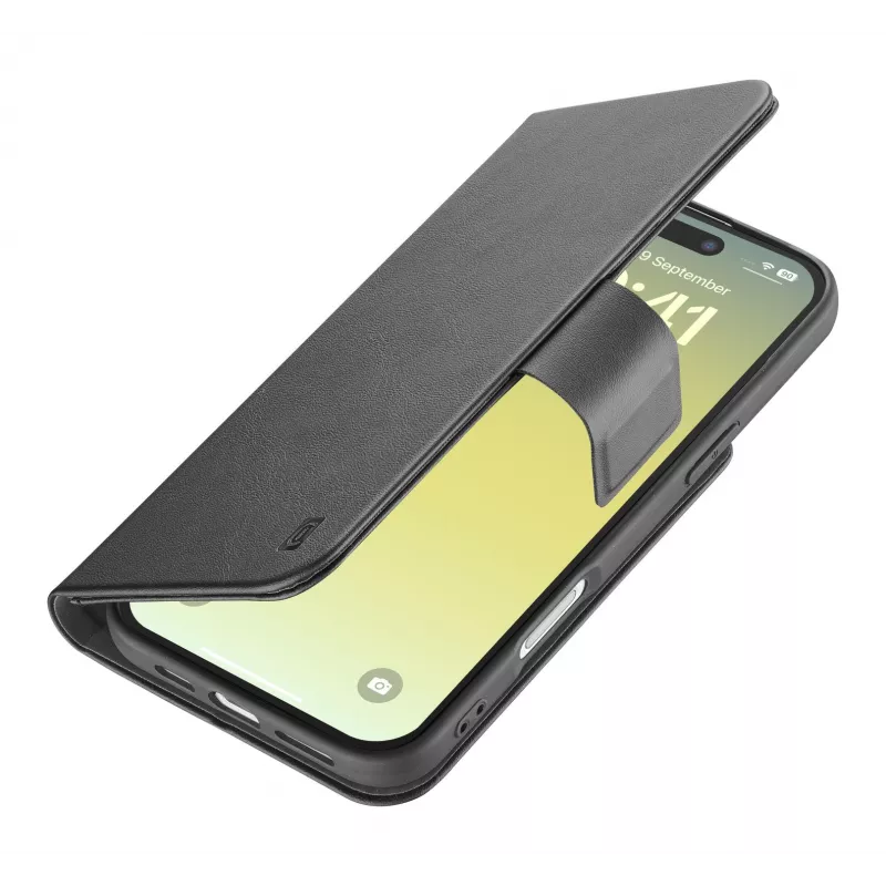 Cellularline Book Agenda dėklas iPhone Air su magnetiniu užsegimu, dirbtinė oda
