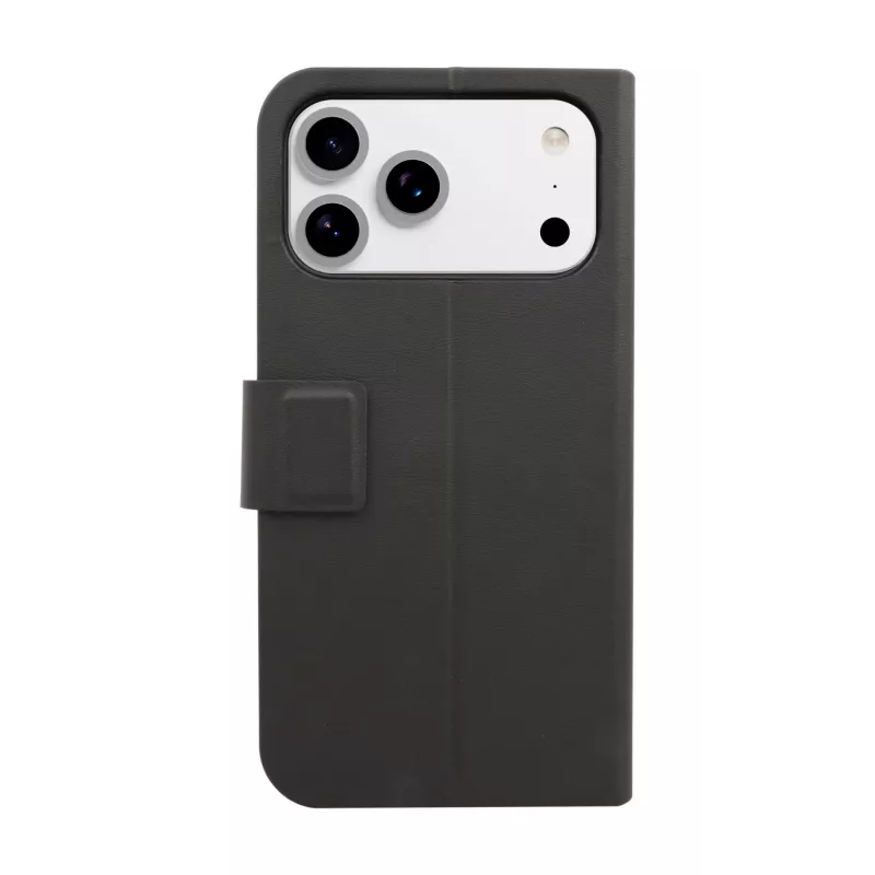 Cellularline Book Agenda dėklas iPhone 17 Pro su magnetiniu užsegimu, odos efekto