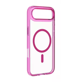 Cellularline Iconic Mag - permatomas iPhone Air dėklas su spalvotais kraštais, suderinamas su MagSafe ekosistema
