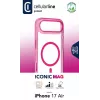 Cellularline Iconic Mag - permatomas iPhone Air dėklas su spalvotais kraštais, suderinamas su MagSafe ekosistema