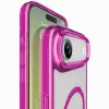 Cellularline Iconic Mag - permatomas iPhone Air dėklas su spalvotais kraštais, suderinamas su MagSafe ekosistema