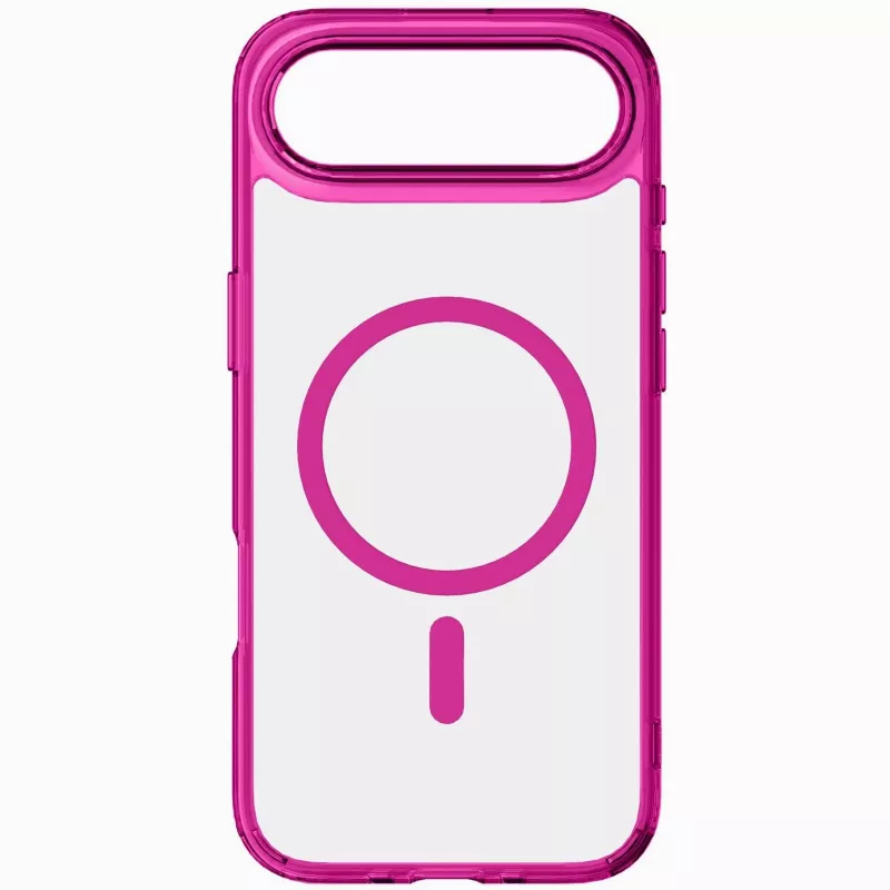 Cellularline Iconic Mag - permatomas iPhone Air dėklas su spalvotais kraštais, suderinamas su MagSafe ekosistema