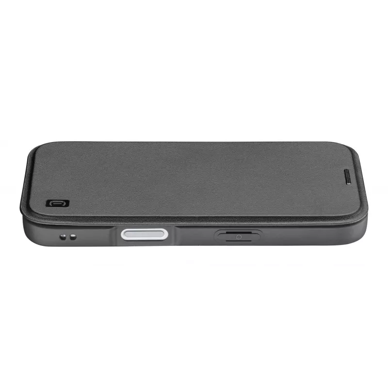 Cellularline Daily Mag - iPhone 17 knyginis dėklas su permatoma kieta nugarėle, suderinamas su MagSafe® ekosistema