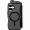 Cellularline Daily Mag - iPhone 17 knyginis dėklas su permatoma kieta nugarėle, suderinamas su MagSafe® ekosistema