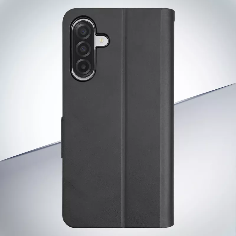Cellularline Book - Samsung Galaxy A17 knyginis dėklas, Folio, Juoda