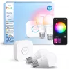 Philips Hue White and colour ambience Essential pradinis rinkinys: 2 E27 išmaniosios lemputės (806 lm)