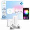 Philips Hue White and colour ambience Essential pradinis rinkinys: 3 GU10 išmaniosios lemputės (345 lm) + reguliatorius