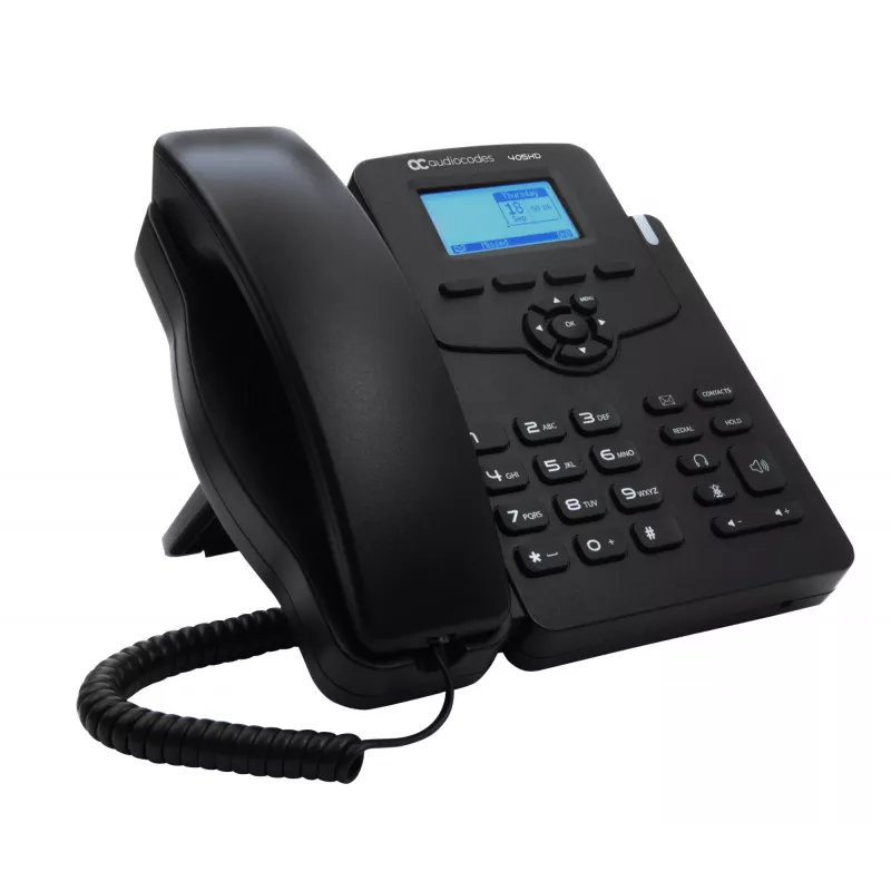 AudioCodes 405HD IP telefonas PoE GbE juodas