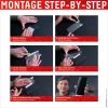 Displex Smart Glass (9H) Apple iPhone 13/13 Pro apsauginis stiklas su montavimo lipdukais, nedūžtantis
