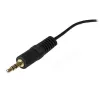 StarTech.com 12 ft PC garsiakalbio ilginimo garso kabelis, 3.5mm, vyriškas, 3.5mm, moteriškas, 3.7 m, juodas