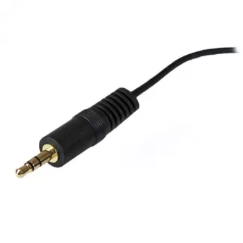 StarTech.com 12 ft PC garsiakalbio ilginimo garso kabelis, 3.5mm, vyriškas, 3.5mm, moteriškas, 3.7 m, juodas