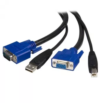 StarTech.com universalus USB KVM kabelis 2-in-1, 3 m, USB A + VGA