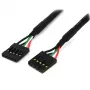 StarTech.com 18 colių vidinis 5 kontaktų USB IDC pagrindinės plokštės lizdo laidas – F/F