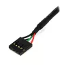 StarTech.com 18 colių vidinis 5 kontaktų USB IDC pagrindinės plokštės lizdo laidas – F/F