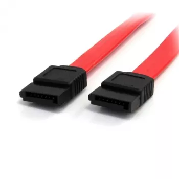 StarTech.com 12 colių SATA Serial ATA kabelis, 0,3 m, Moteriškas/Moteriškas, Raudonas